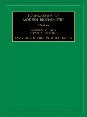 cover image of Early Adventures in Biochemistry